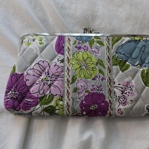 NWT Vera Bradley Floral Clutch